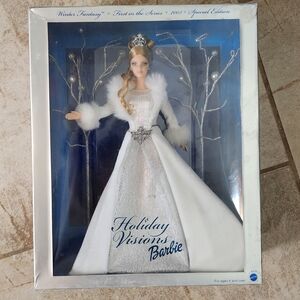 Mattel Barbie Winter Fantasy Doll - White and Silver